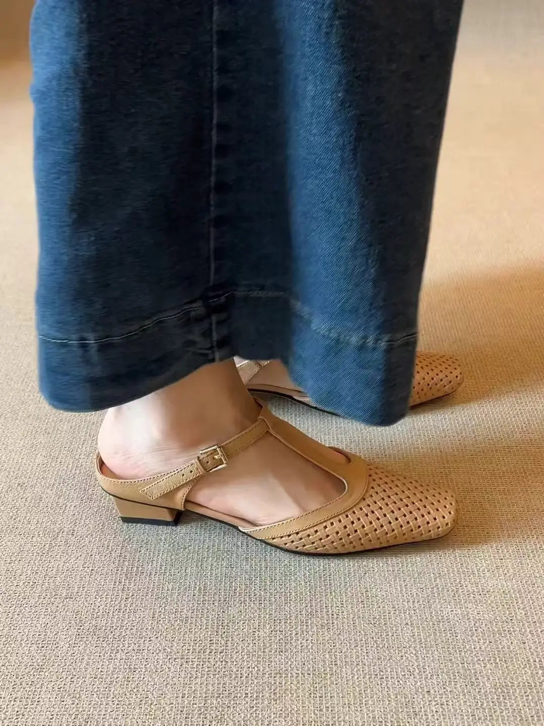 Slingbacks "Nude Chic"