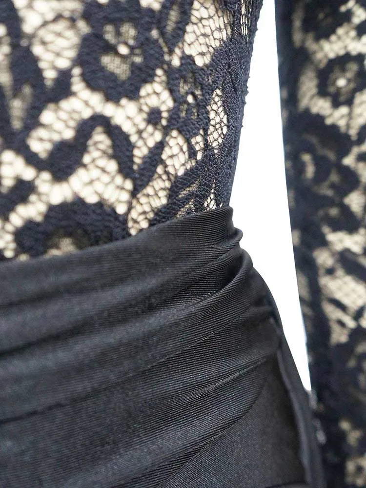 Combi-Pantalon Glamour Noir