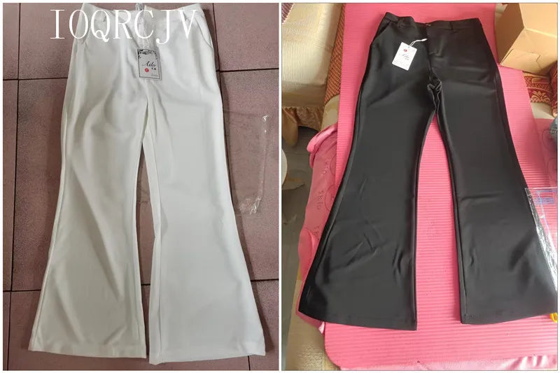 Pantalon Évasé Palazzo Blanc