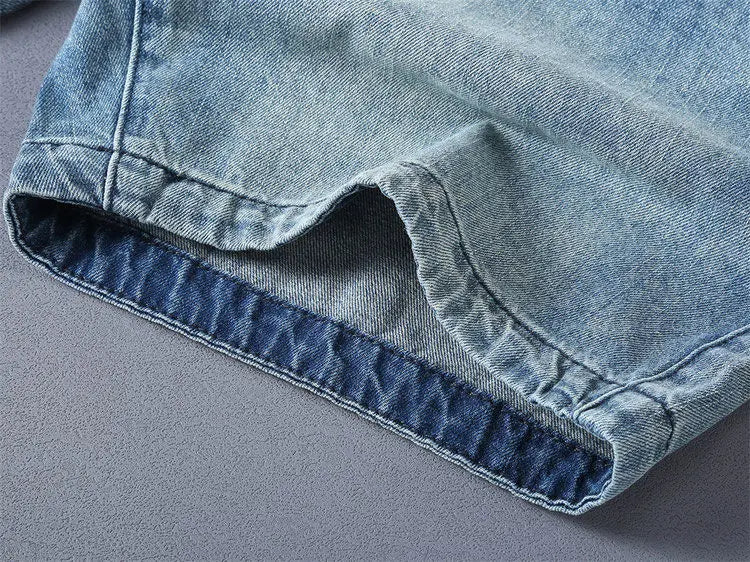 18 a Short "Noeud Royal" Denim