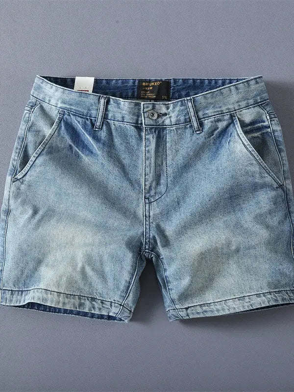 18 a Short "Noeud Royal" Denim