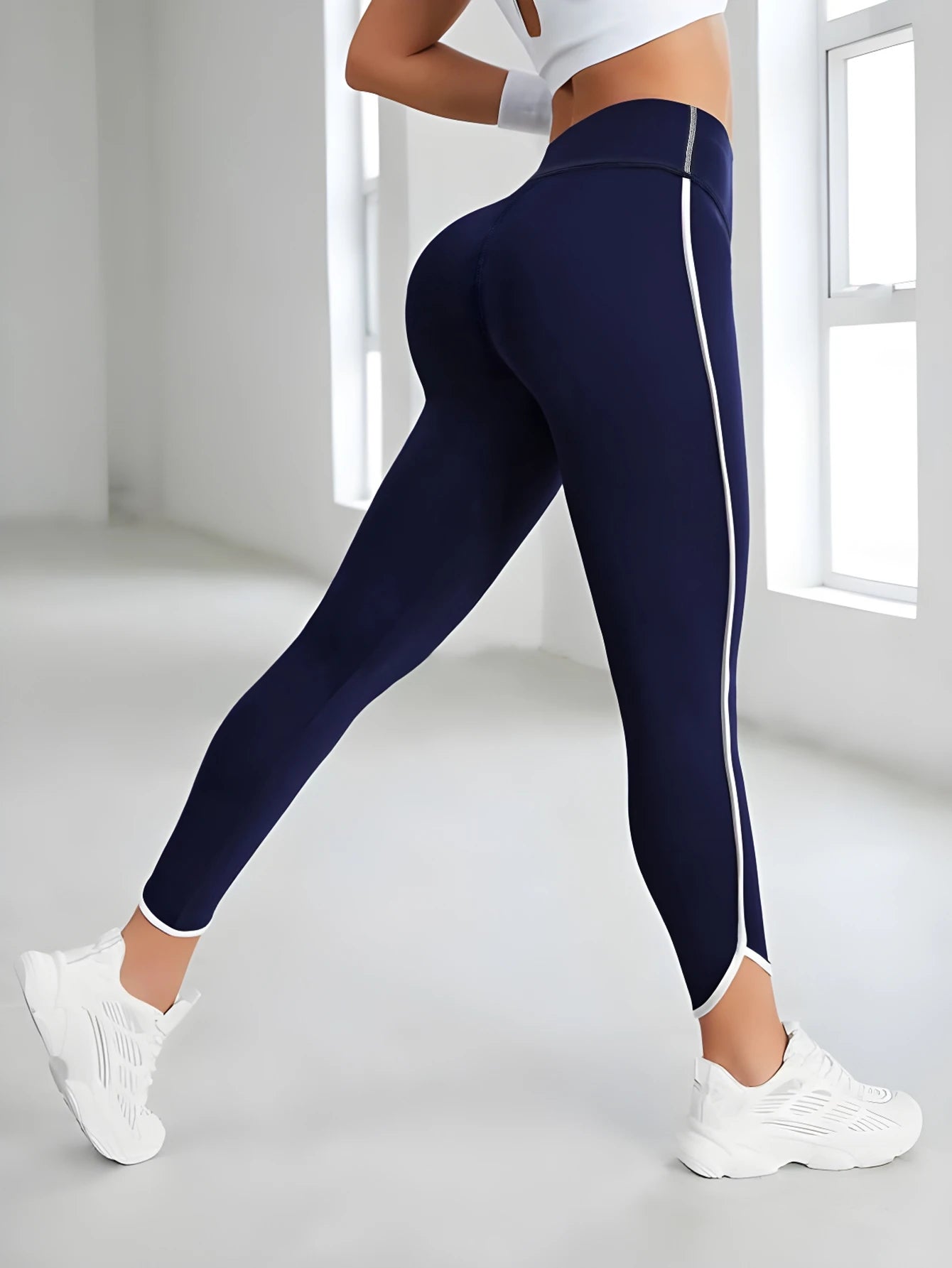 8. Pantalon Pilates Zen (Évasé)