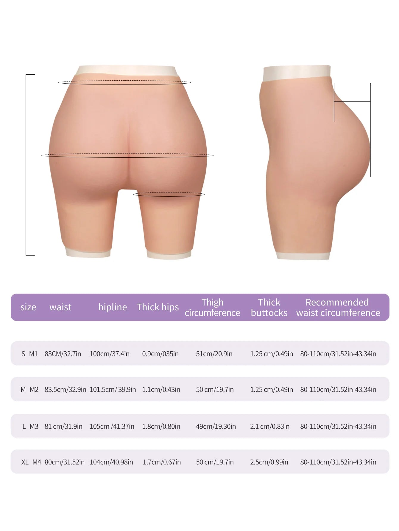 Gaine Silicone Perfect Curve