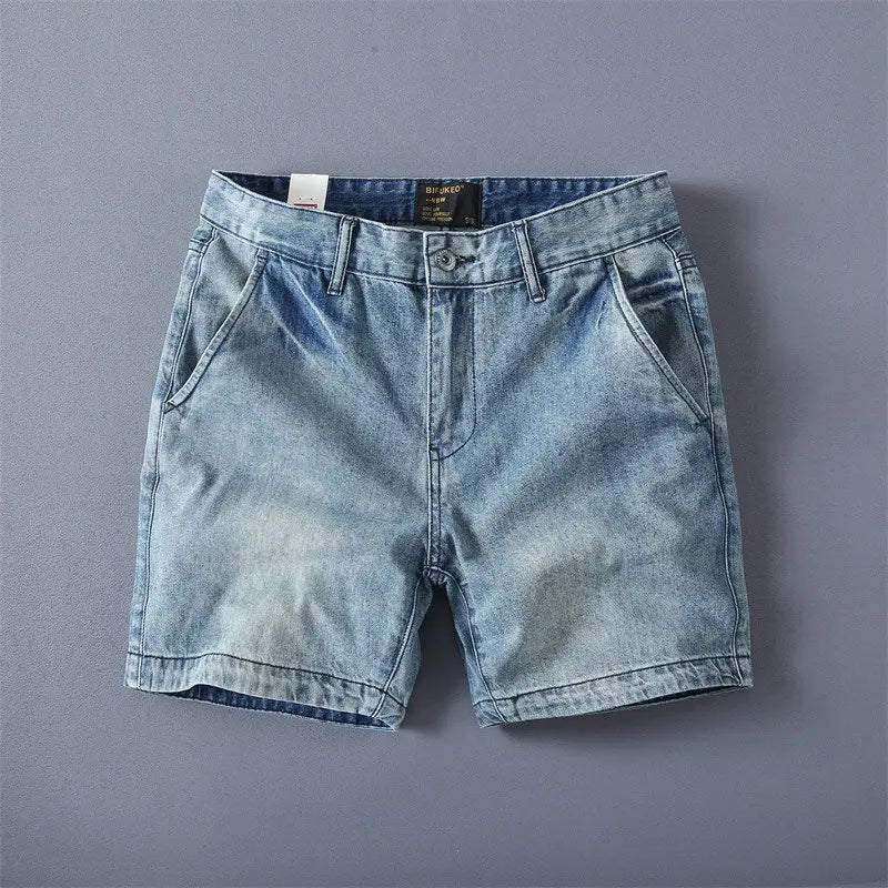 18 a Short "Noeud Royal" Denim