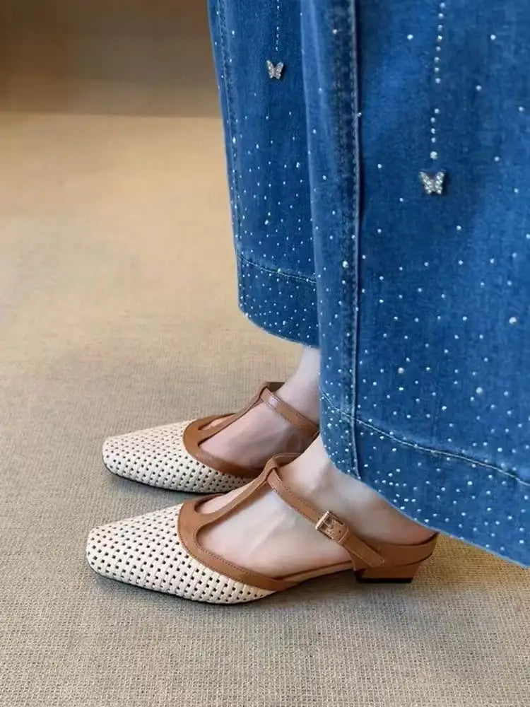 Slingbacks "Nude Chic"