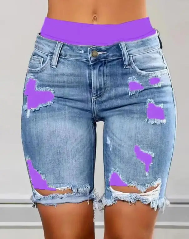 15 a Le "Distressed" Taille Haute