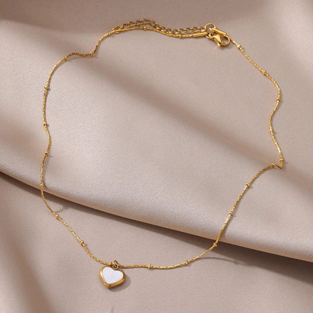 Collier "COEUR ACIER"