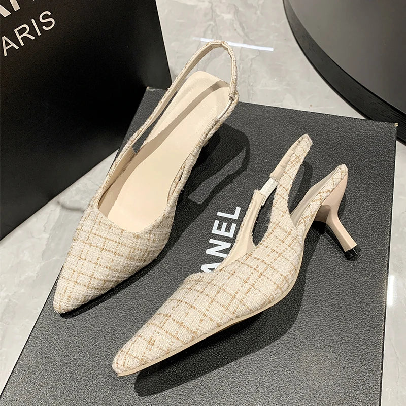Slingbacks "Iconic Noir"
