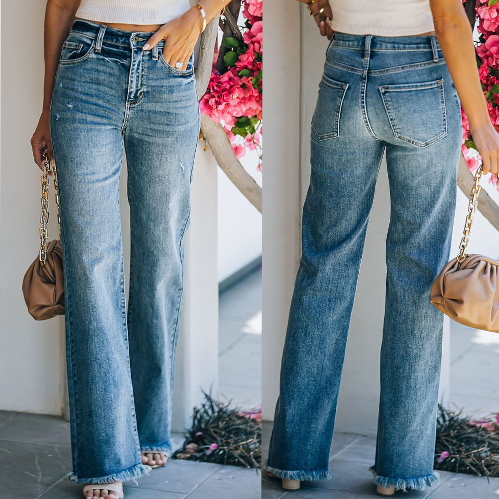 Jean Wide Leg High