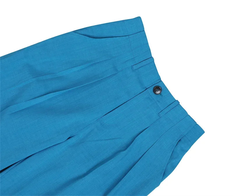 Tailleur Sans Manches Azure
