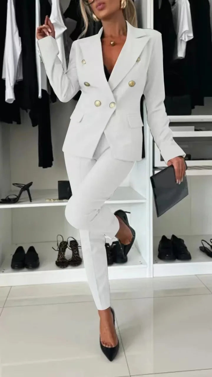 Tailleur Croisé Executive