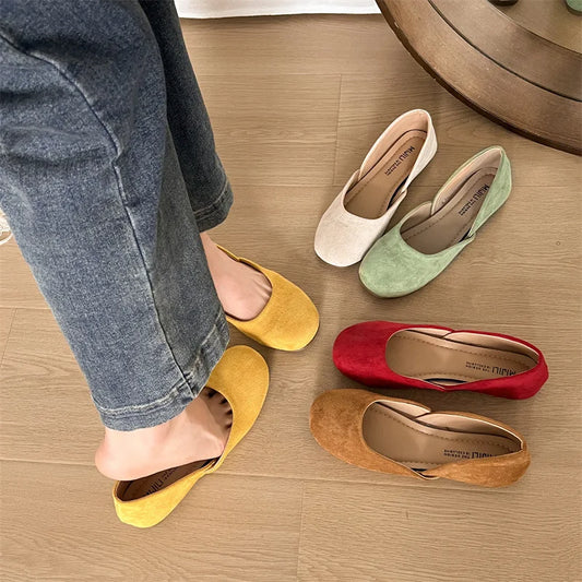 Mules "Douceur Sable"