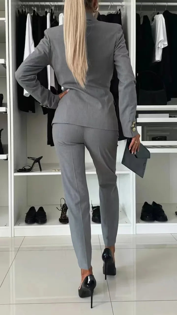 Tailleur Croisé Executive