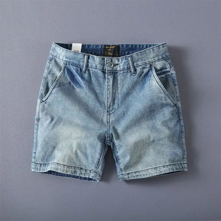 18 a Short "Noeud Royal" Denim