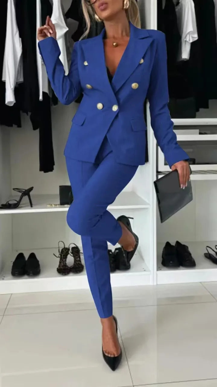 Tailleur Croisé Executive