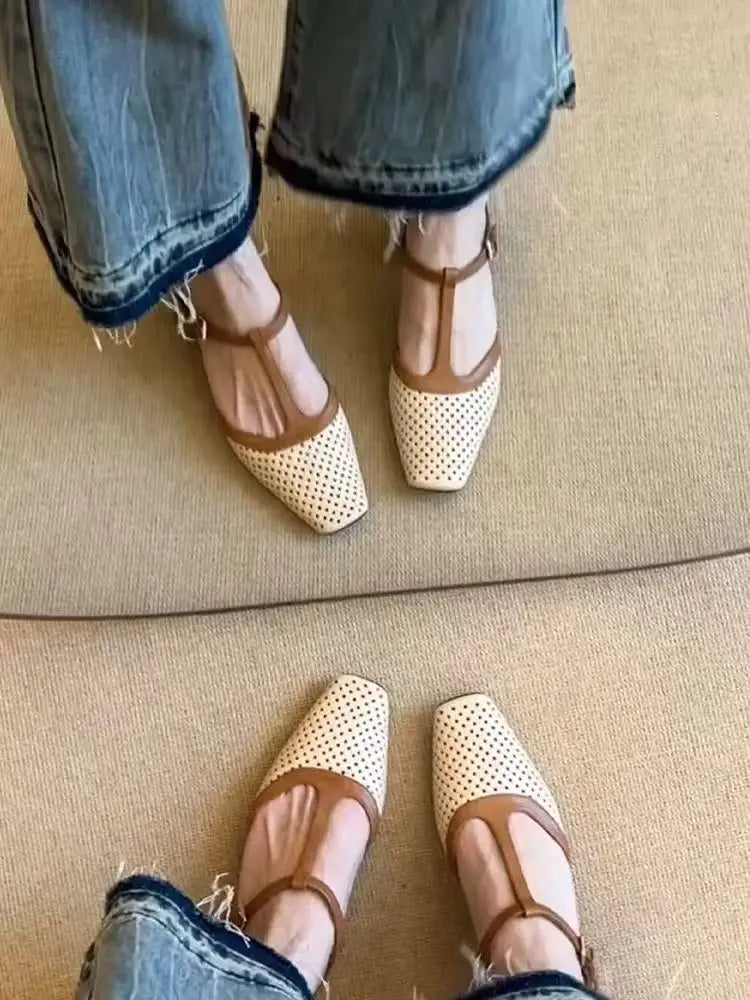 Slingbacks "Nude Chic"