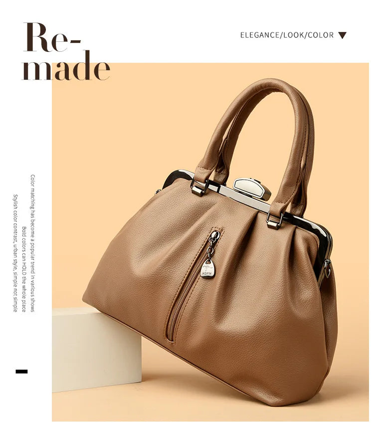 Sac à main de luxe de marque (Cuir véritable, loisirs)