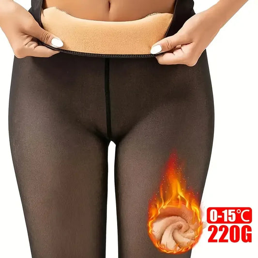 10 - Le "Petit Chat" Polaire (Girl Winter Leggings)