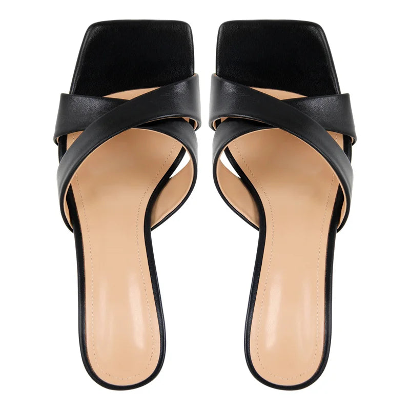 Mules "Rouge Passion"