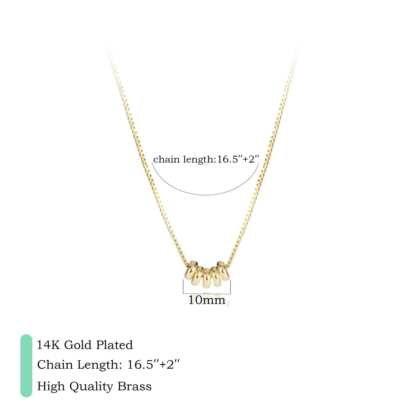 Collier "AURA DORÉE"