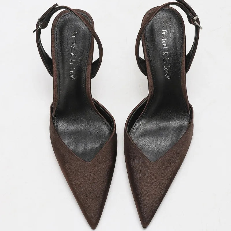 Escarpins "Miroir Noir"