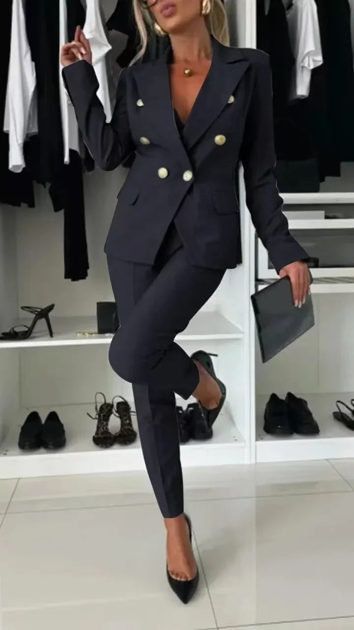 Tailleur Croisé Executive