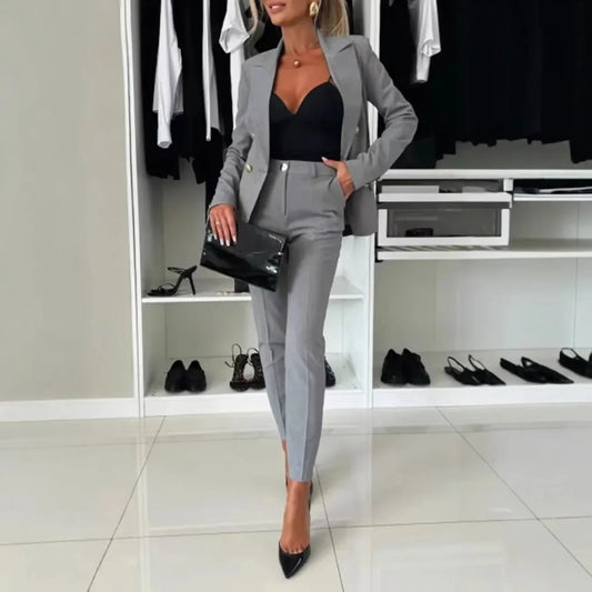 Tailleur Croisé Executive