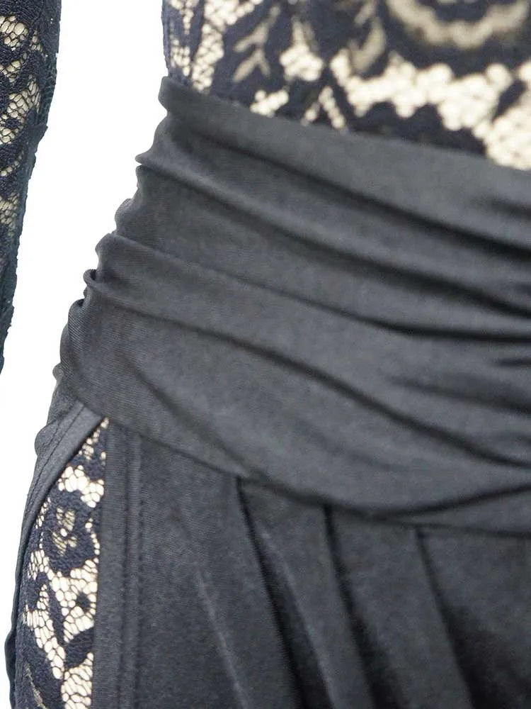Combi-Pantalon Glamour Noir