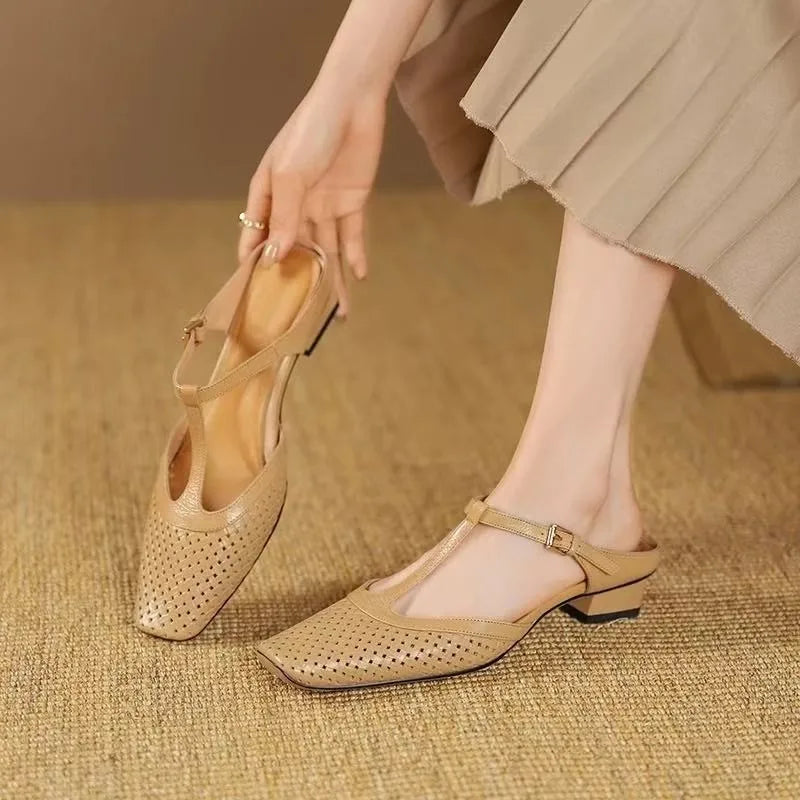Slingbacks "Nude Chic"