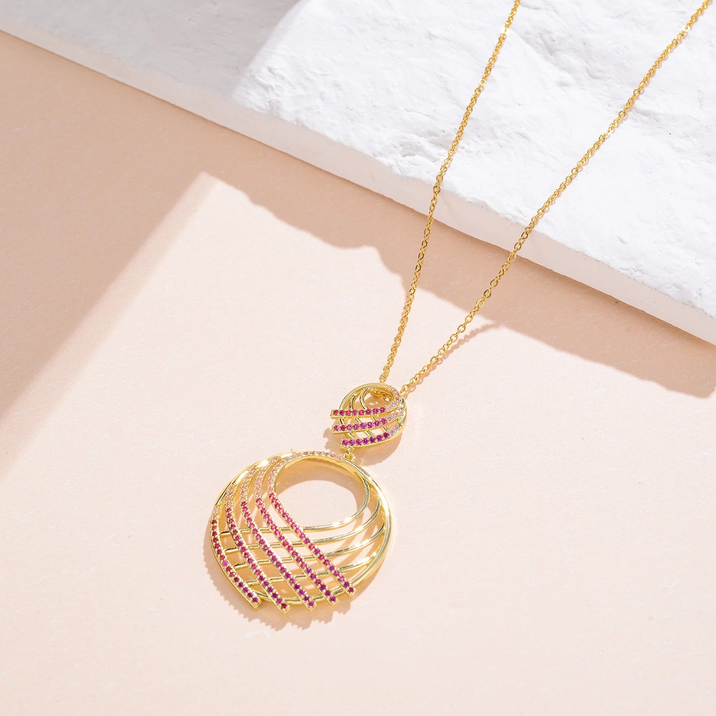 Collier "ROND VINTAGE"