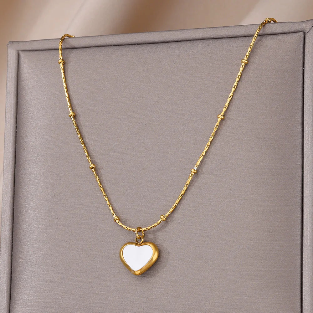 Collier "COEUR ACIER"