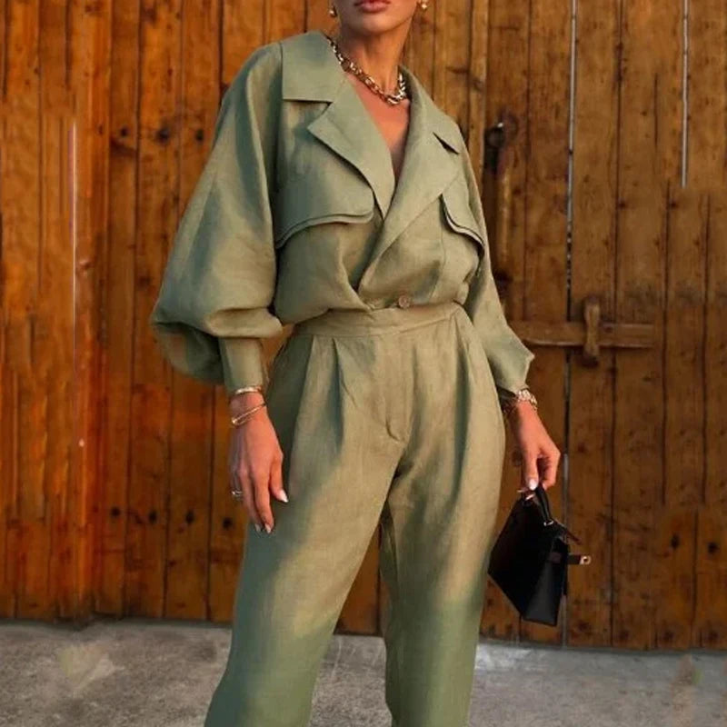 Ensemble City Vert Olive