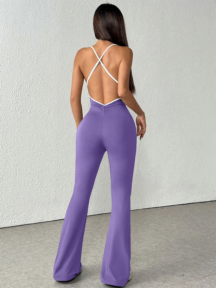 Combi-Pantalon Palazzo