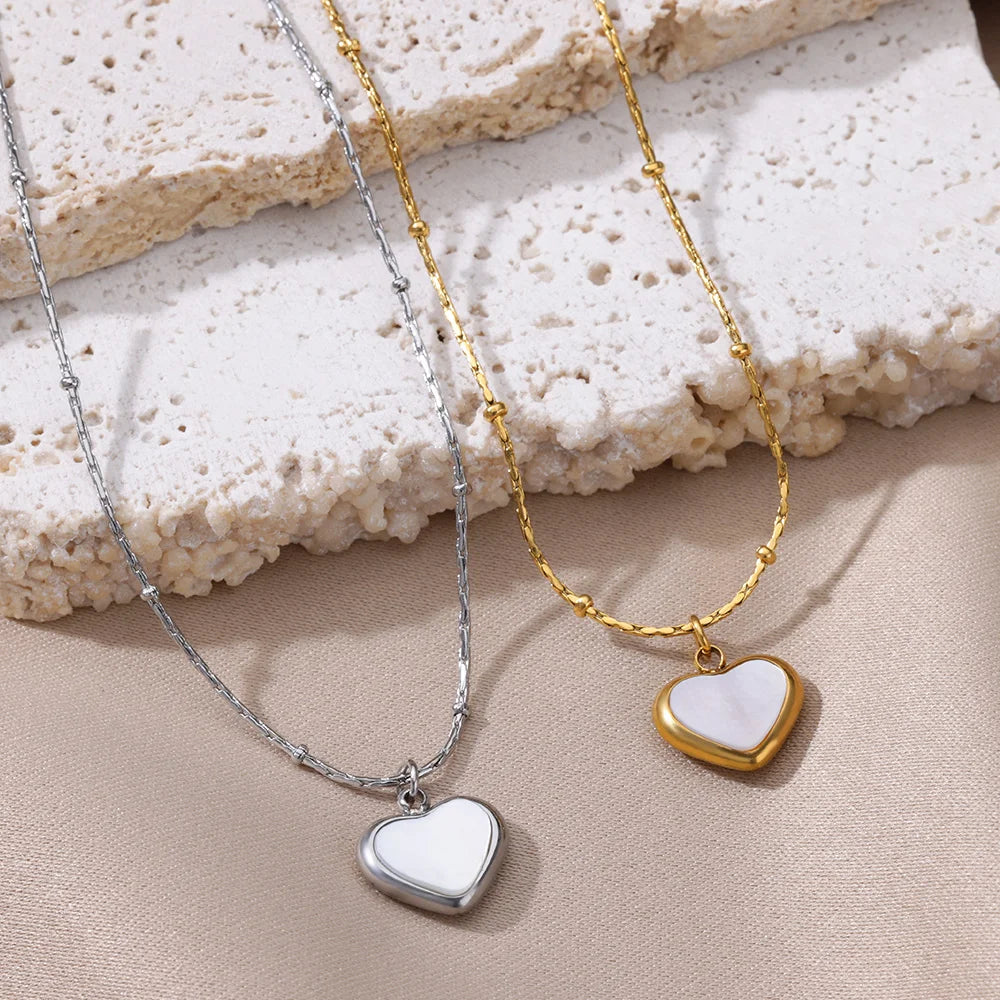 Collier "COEUR ACIER"