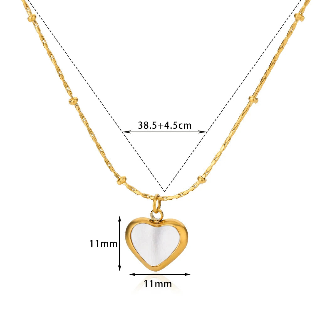 Collier "COEUR ACIER"