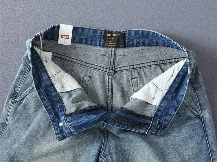 18 a Short "Noeud Royal" Denim