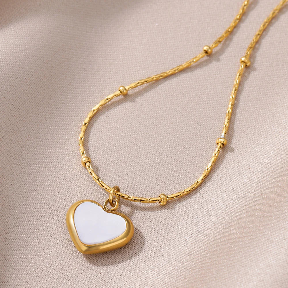 Collier "COEUR ACIER"