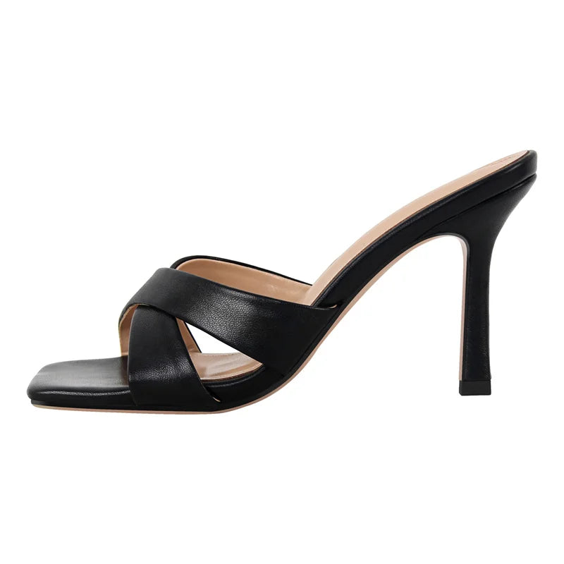 Mules "Rouge Passion"