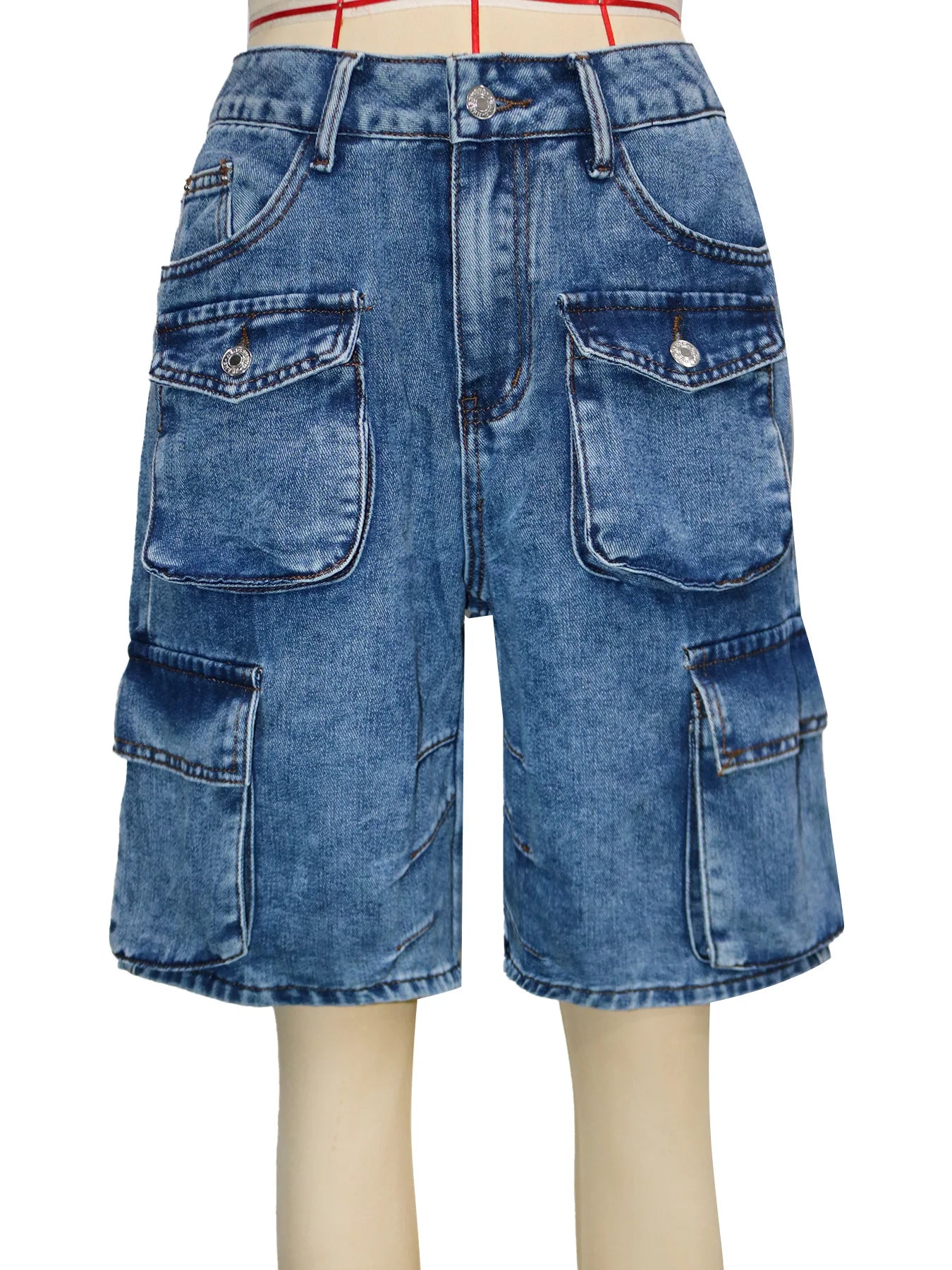 Le Short City "Cargo Denim"