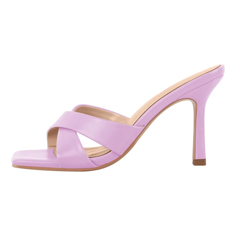 Mules "Rouge Passion"