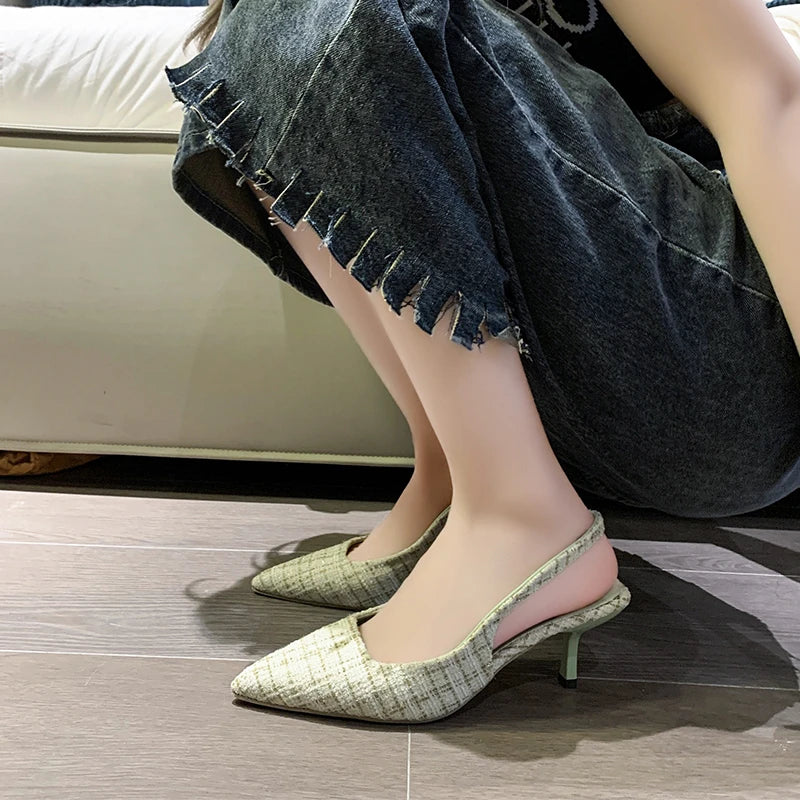 Slingbacks "Iconic Noir"