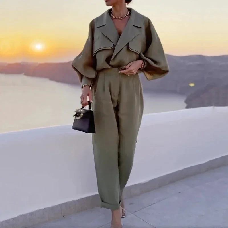 Ensemble City Vert Olive