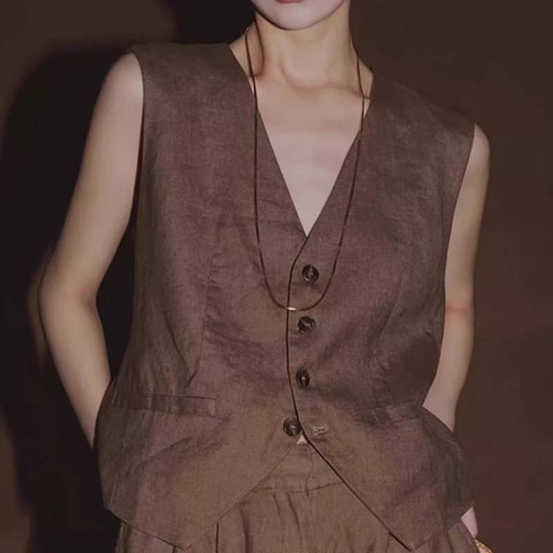 Gilet Tailleur < Sienna > Chic & Raffinée